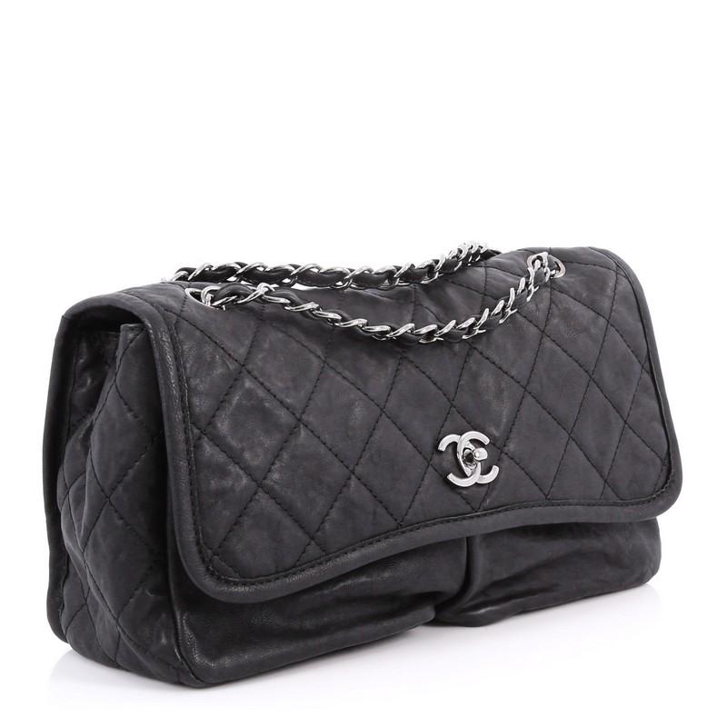 chanel natural beauty flap bag