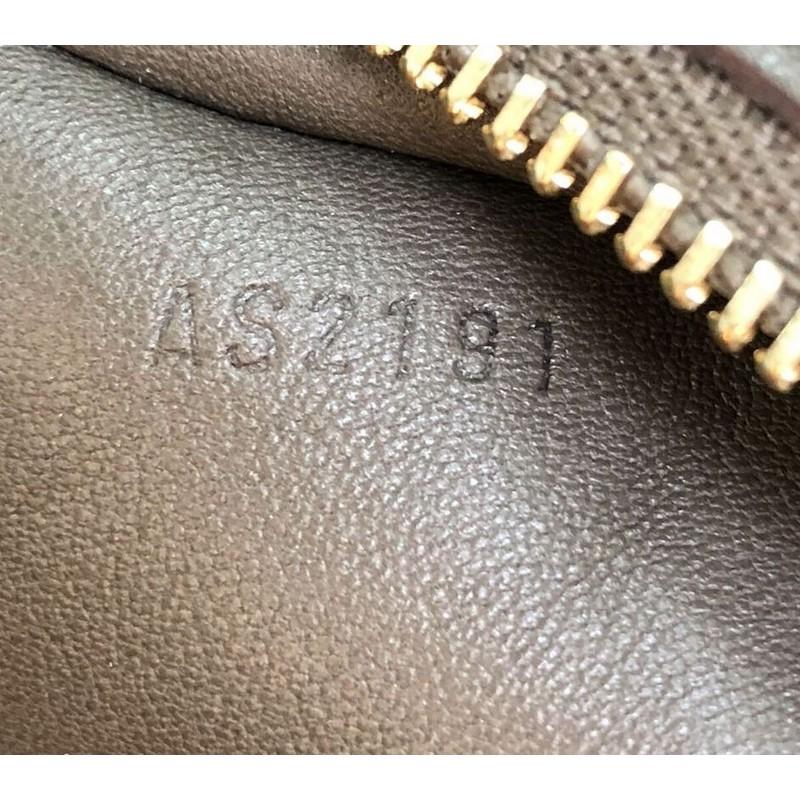 Louis Vuitton Artsy Handbag Monogram Embossed Python MM In Good Condition In NY, NY