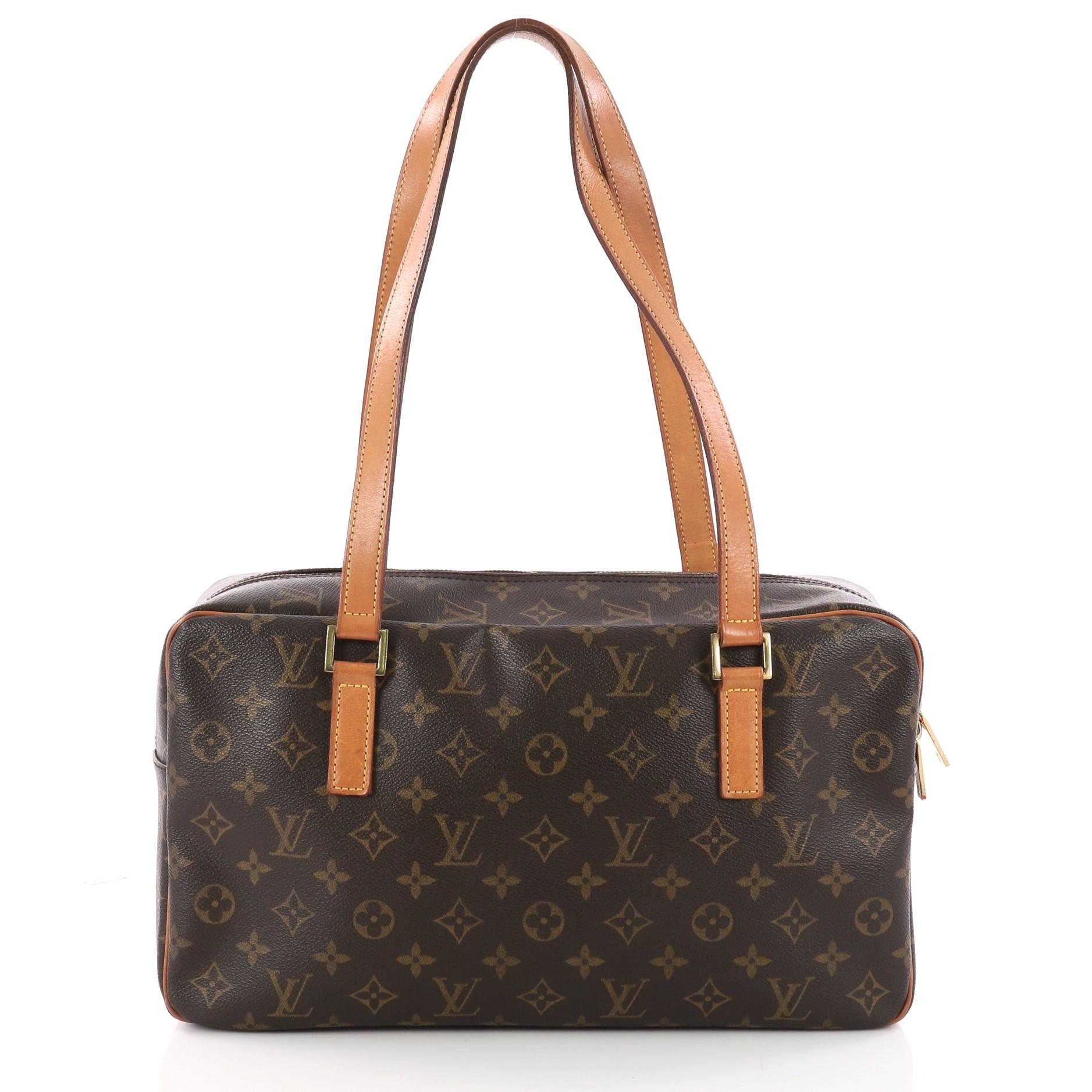 Louis Vuitton Cite Handbag Monogram Canvas GM In Good Condition In NY, NY