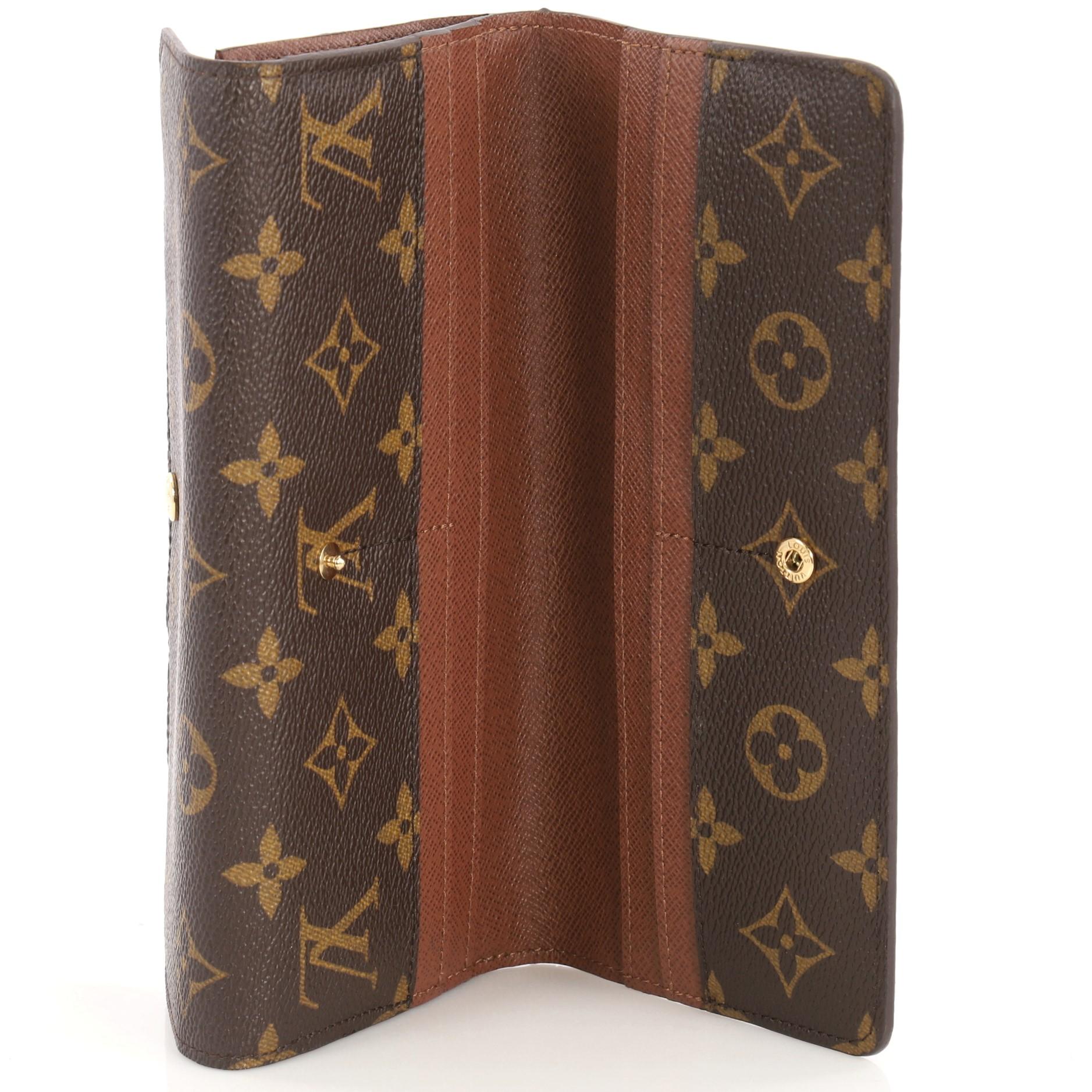 Louis Vuitton Louise Wallet Monogram Canvas 1