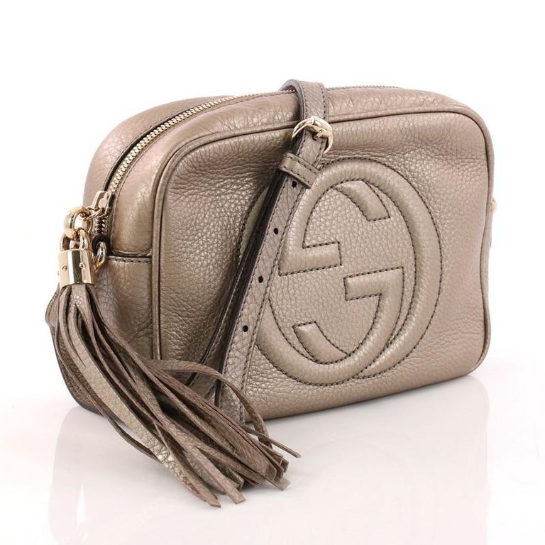 Gucci Soho Disco Crossbody Bag Leather Small at 1stDibs gucci