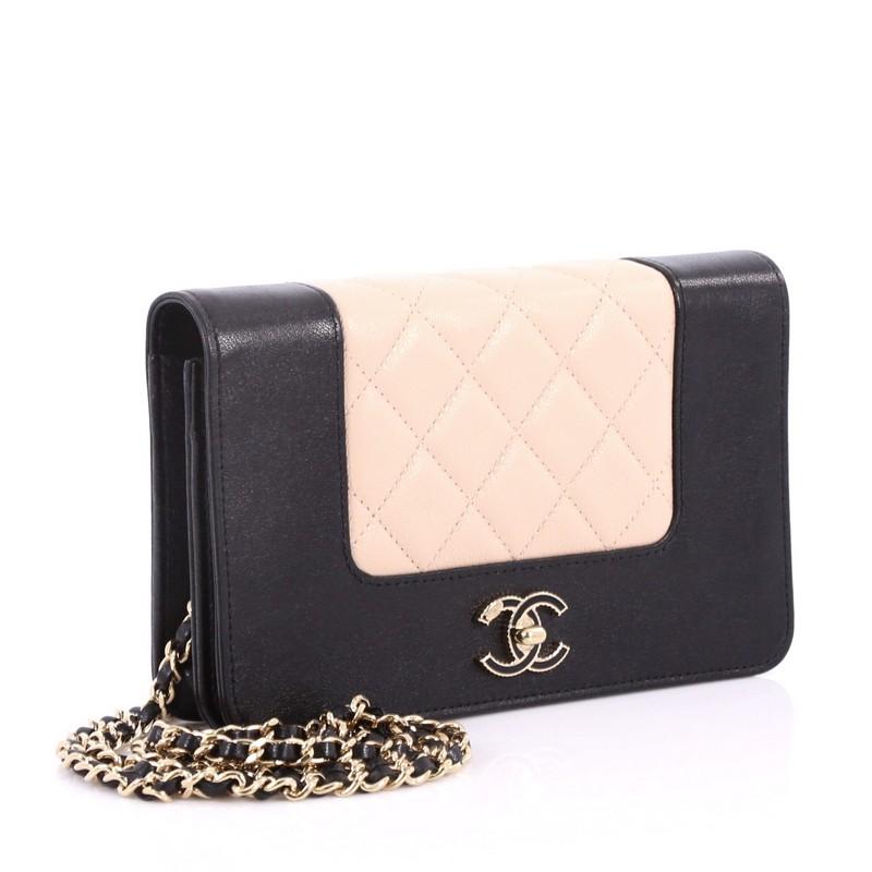 Chanel mademoiselle wallet on chain hot sale