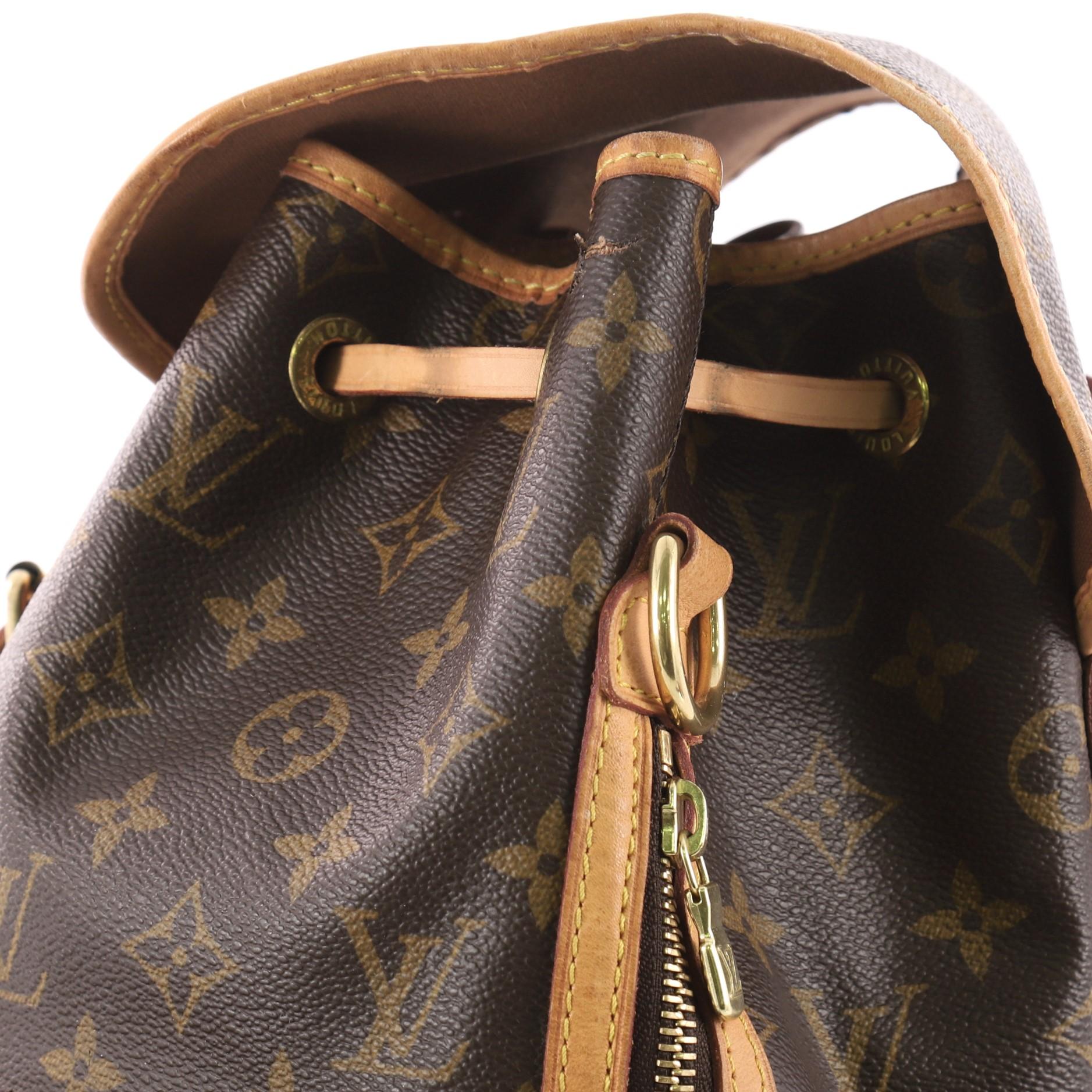 Louis Vuitton Bosphore Backpack Monogram Canvas In Fair Condition In NY, NY