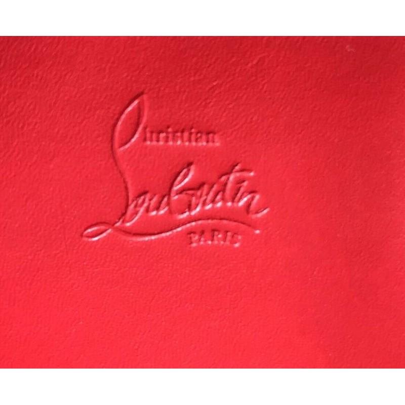 Christian Louboutin Panettone Wallet Embroidered Studded Leather 2