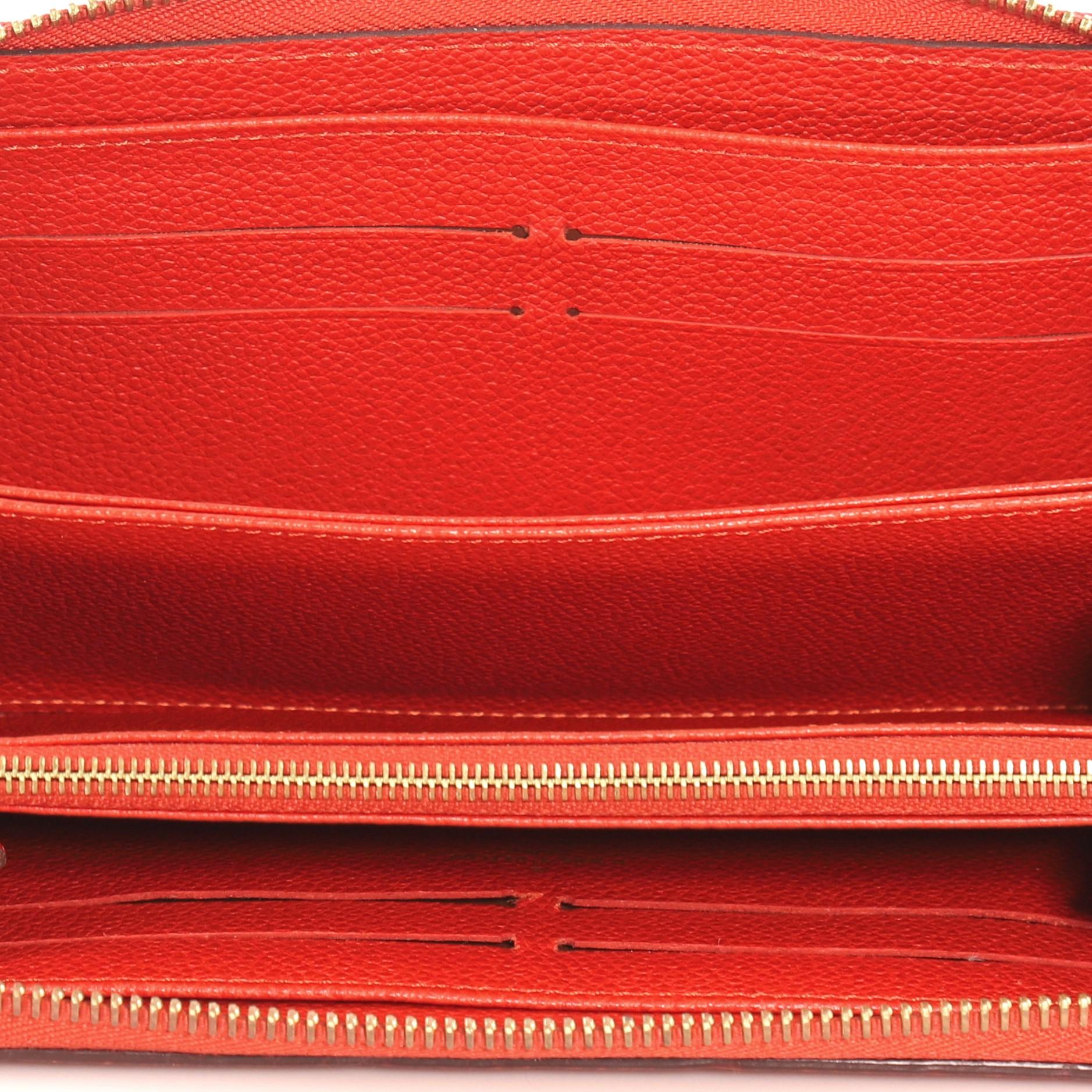 Louis Vuitton Zippy Wallet Monogram Empreinte Leather i 2