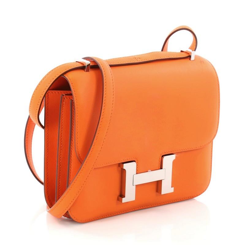 hermes constance bag orange