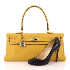 Hermes Shoulder Kelly Handbag Clemence 42