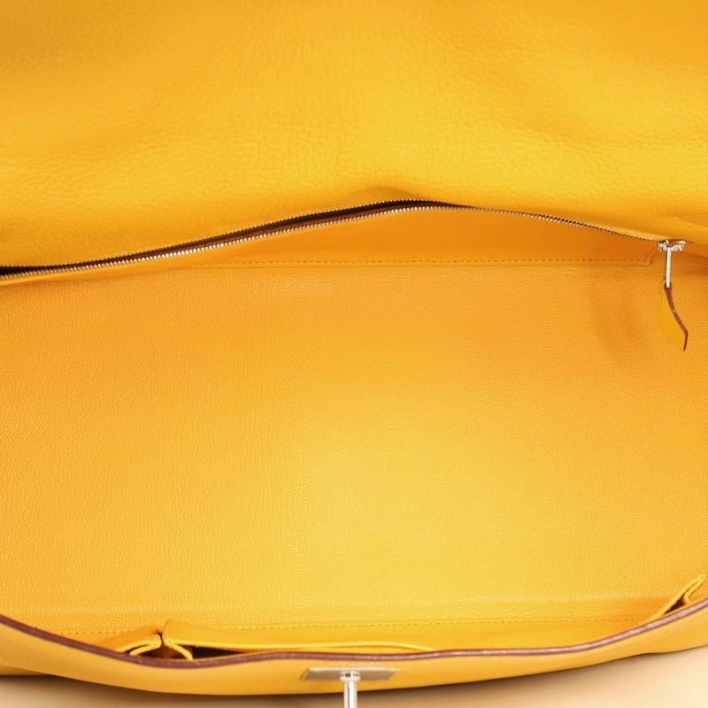 Hermes Shoulder Kelly Handbag Clemence 42 2