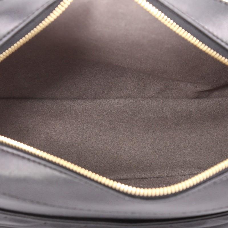 Black Stella McCartney Stella Star Crossbody Bag Quilted Faux Leather Medium