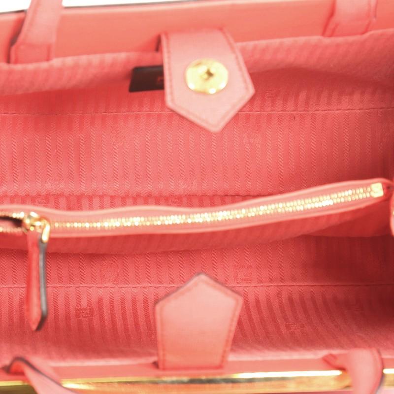 Fendi 2Jours Handbag Leather Petite 1