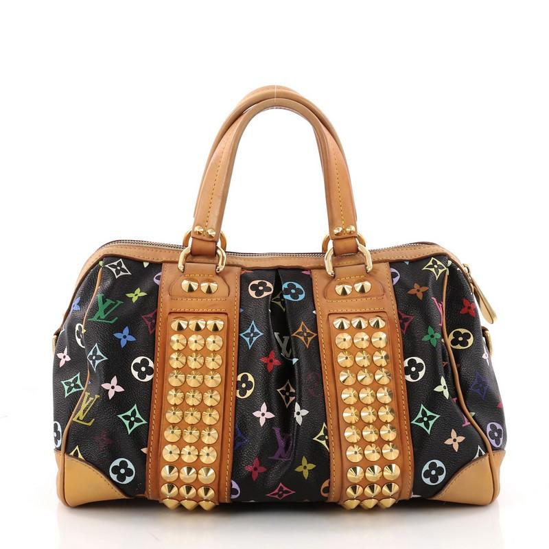 Brown Louis Vuitton Courtney Bag Monogram Multicolor MM