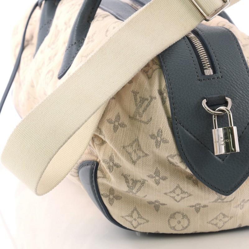 Louis Vuitton Round Speedy Bag Monogram Denim 3