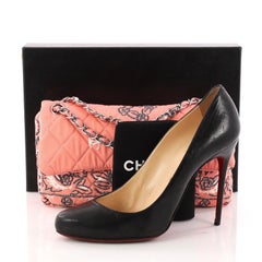 Chanel Bandana Flap Bag Quilted Canvas Medium