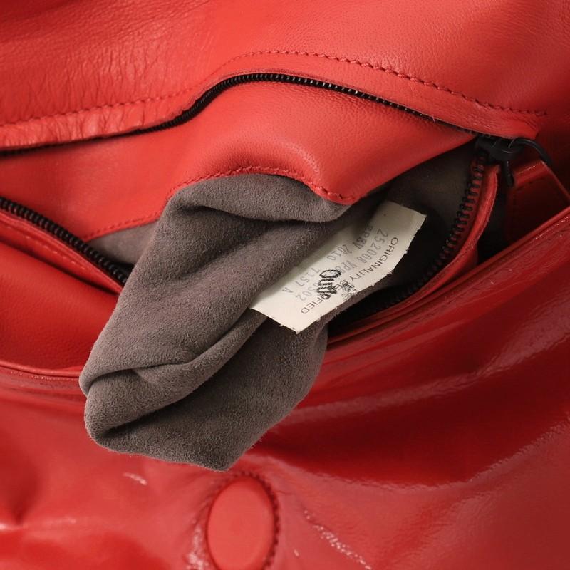 Bottega Veneta Flap Messenger Bag Leather with Intrecciato Detail Medium 2