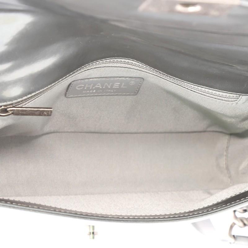 Chanel Reverso Boy Flap Bag Glazed Iridescent Calfskin Old Medium 3