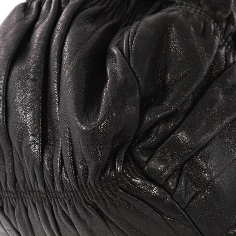 Prada Gaufre Convertible Tote Nappa Leather Medium 2