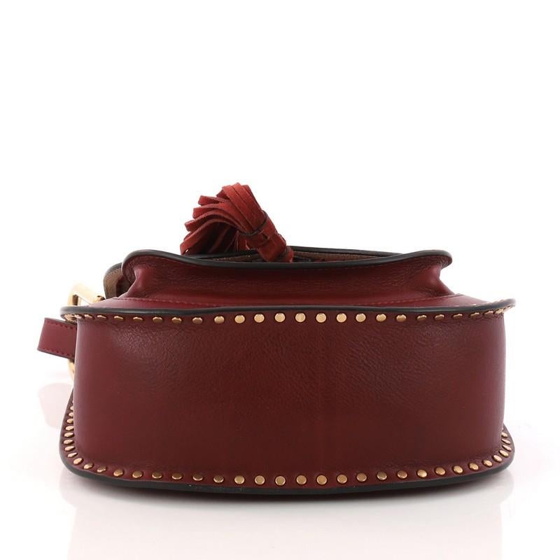 Women's Chloe Hudson Handbag Whipstitch Leather Small