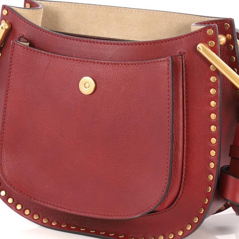 Chloe Hudson Handbag Whipstitch Leather Small 1