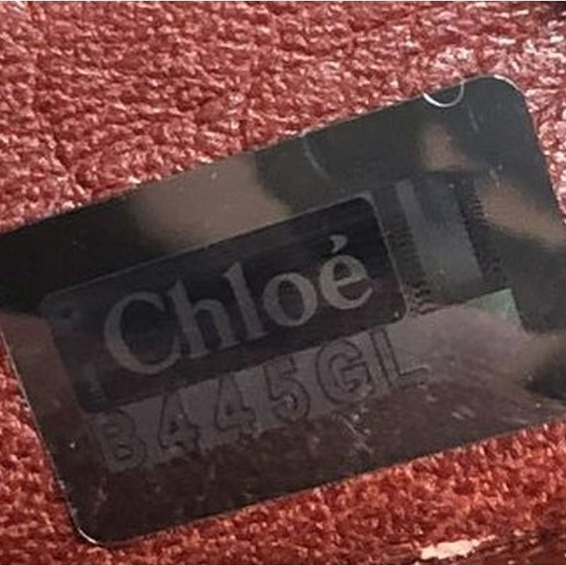 Chloe Hudson Handbag Whipstitch Leather Small 3