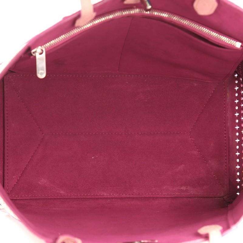 Perforiertes Leder von Louis Vuitton Lockme Cabas 3