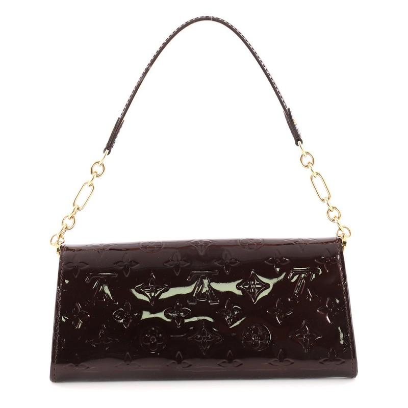 Black Louis Vuitton Sunset Boulevard Handbag Monogram Vernis
