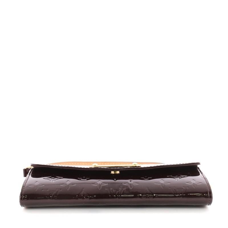Louis Vuitton Sunset Boulevard Handbag Monogram Vernis In Excellent Condition In NY, NY