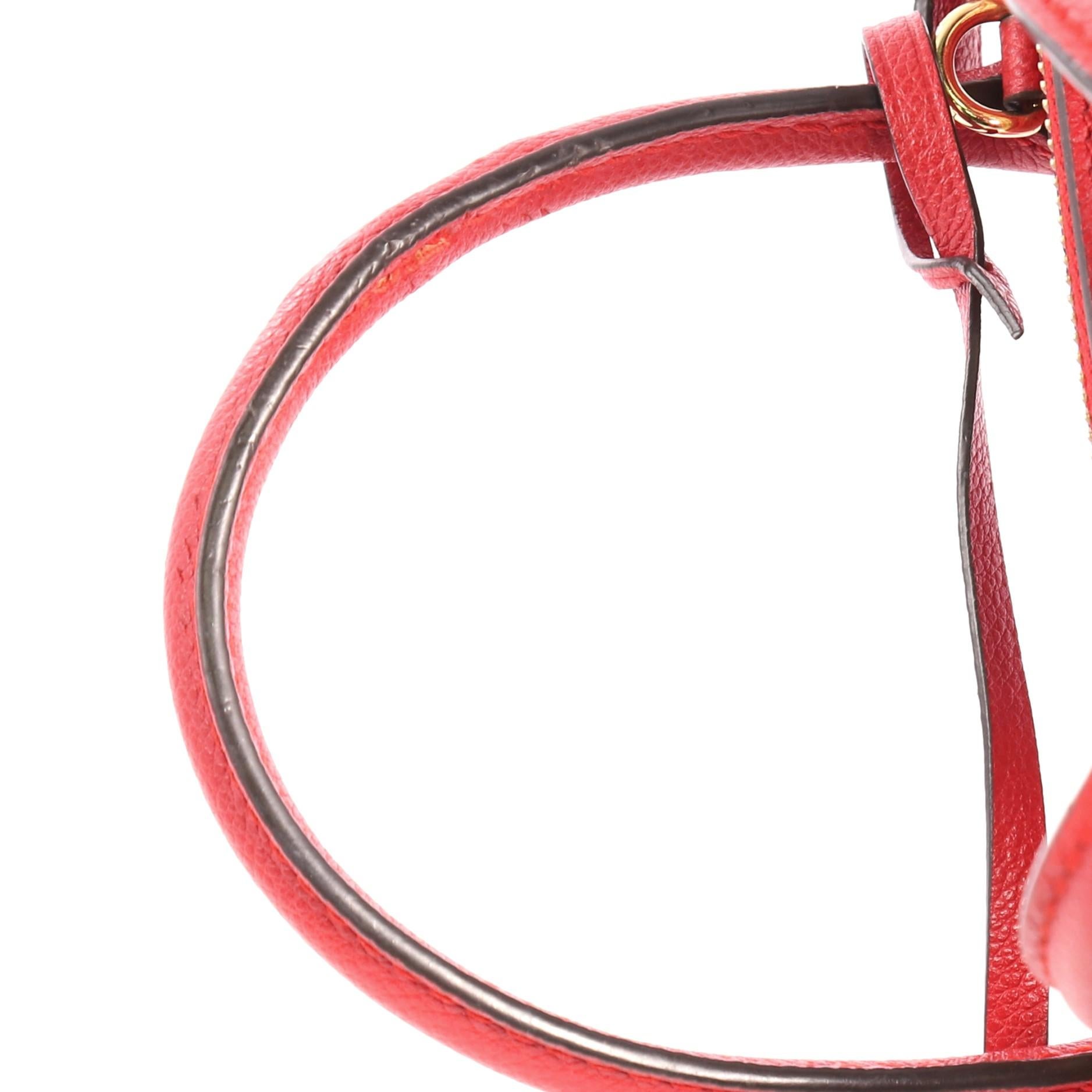 Louis Vuitton Pont Neuf Handbag Monogram Empreinte Leather MM 2