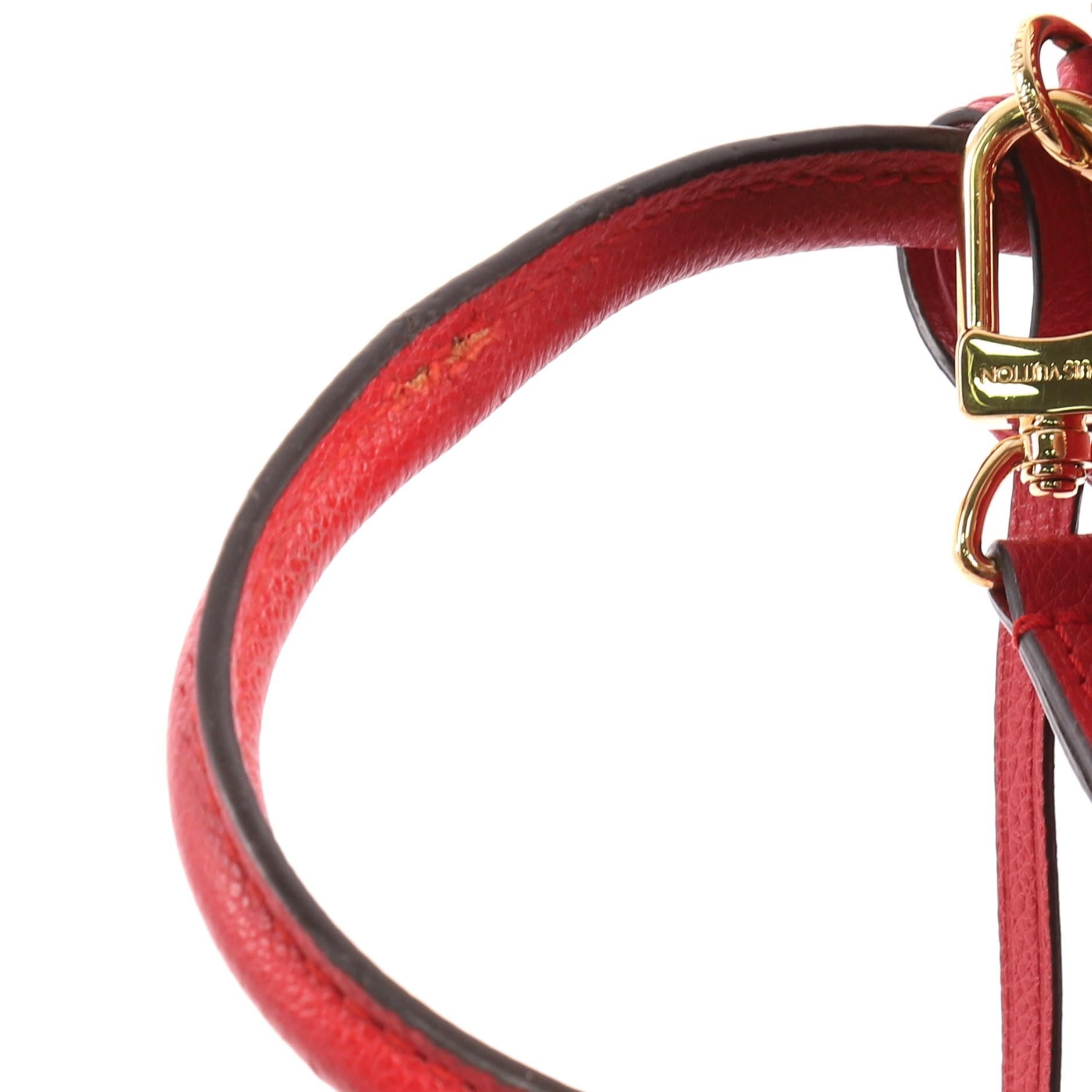 Louis Vuitton Pont Neuf Handbag Monogram Empreinte Leather MM 3