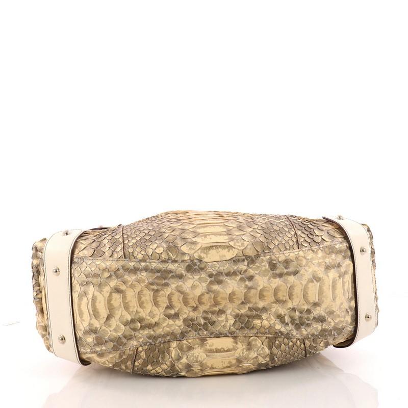 Women's Gucci Pelham Shoulder Bag Python Medium