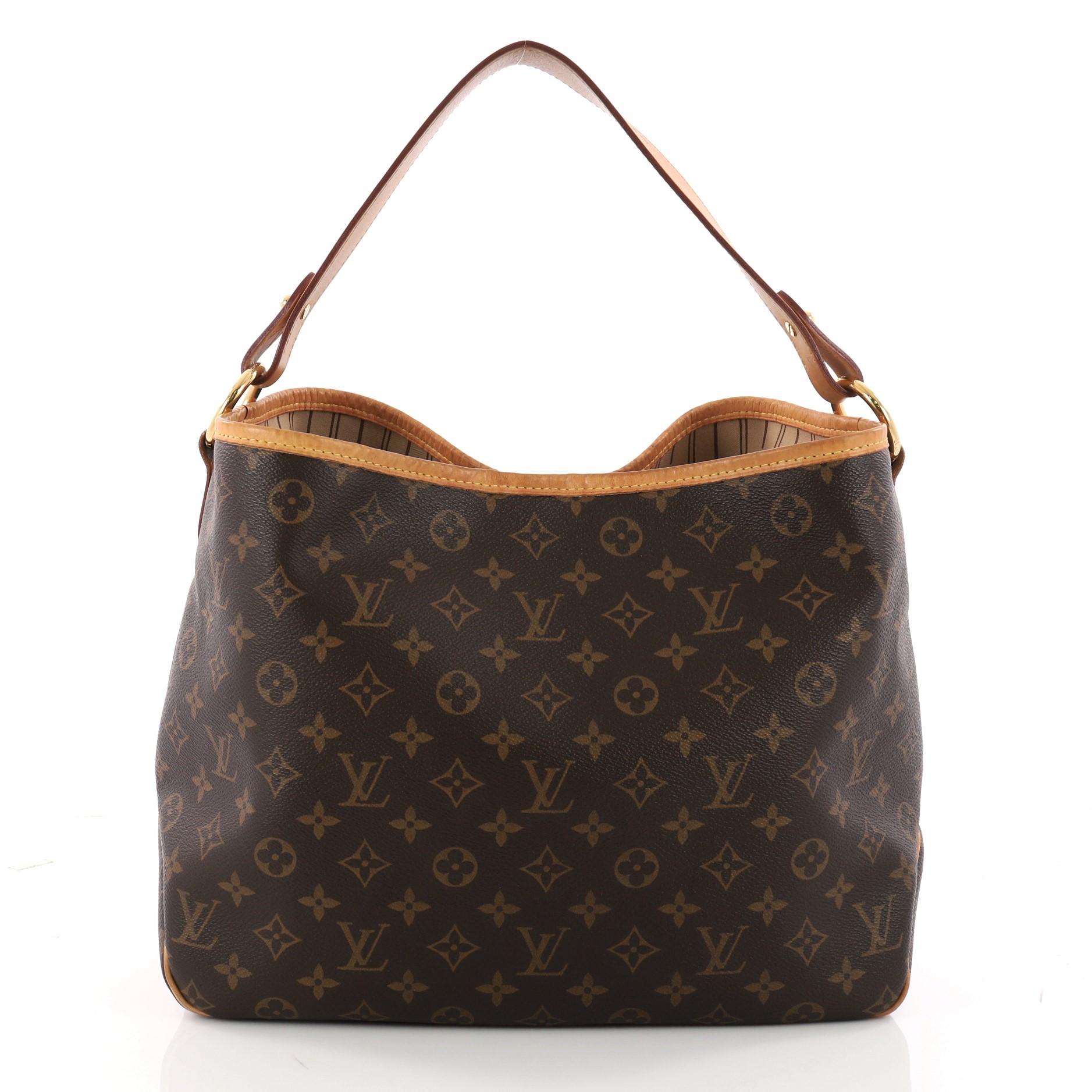 Black Louis Vuitton Delightful Handbag Monogram Canvas PM