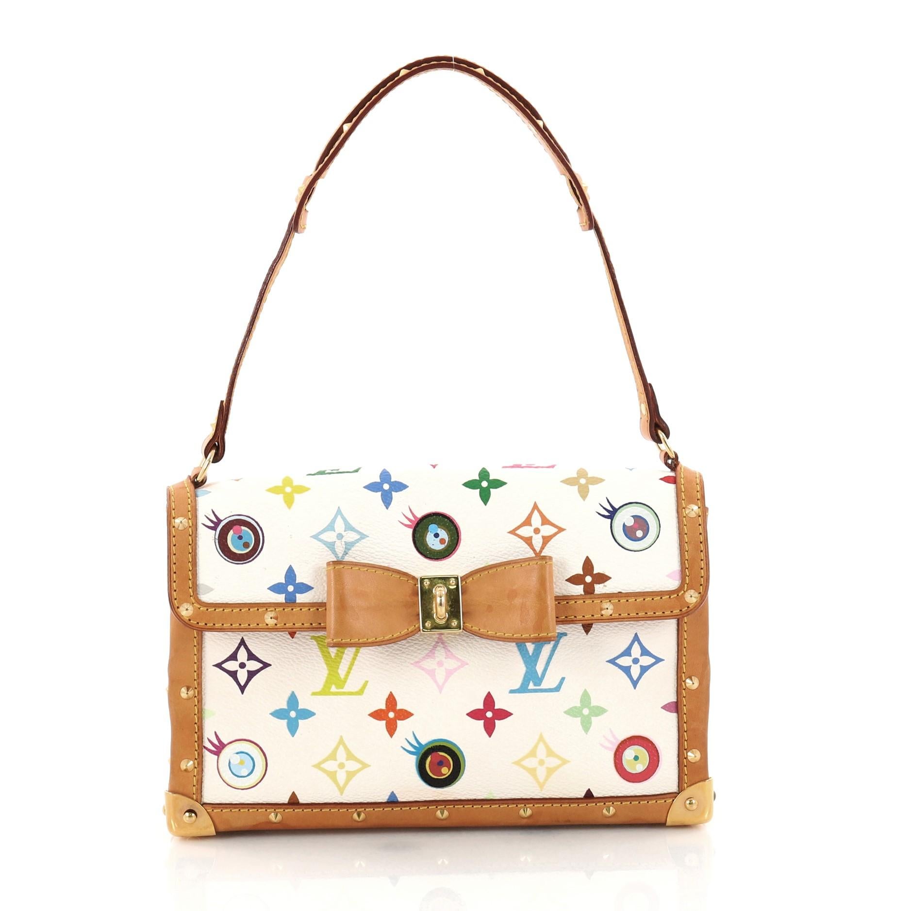 Louis Vuitton - Authenticated Eye Need You Handbag - Leather Multicolour for Women, Very Good Condition