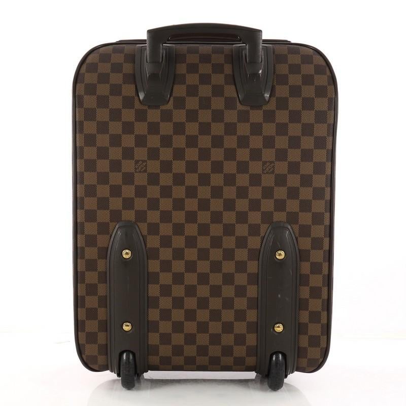  Louis Vuitton Pegase Luggage Damier 45 In Good Condition In NY, NY