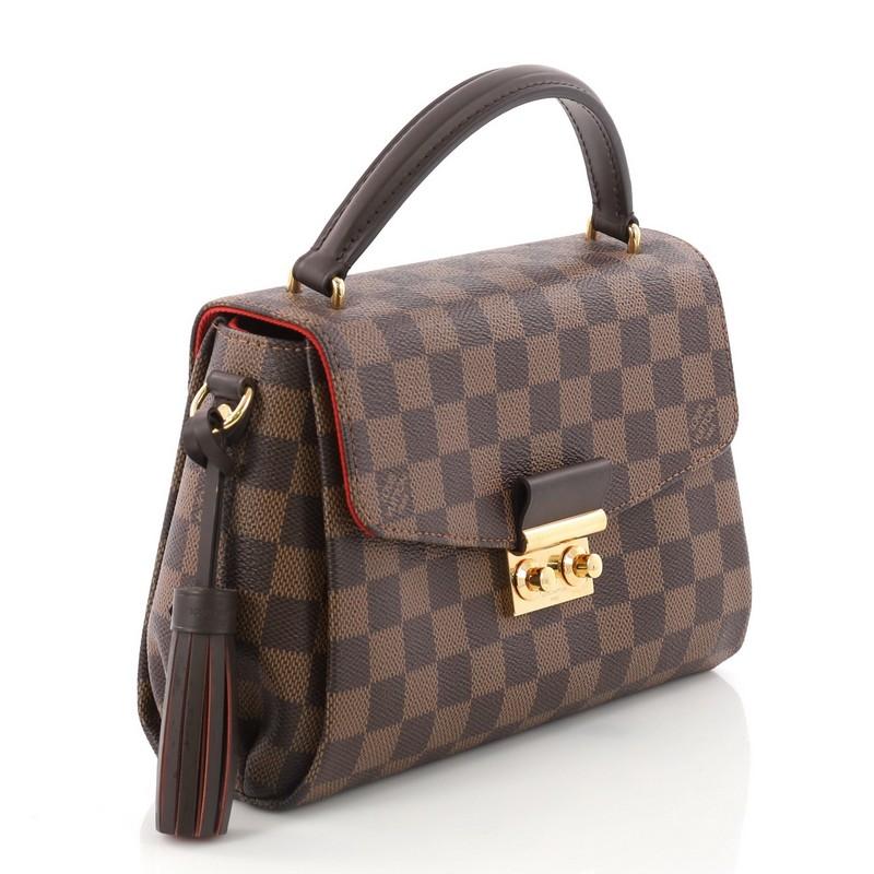 lv croisette braided strap