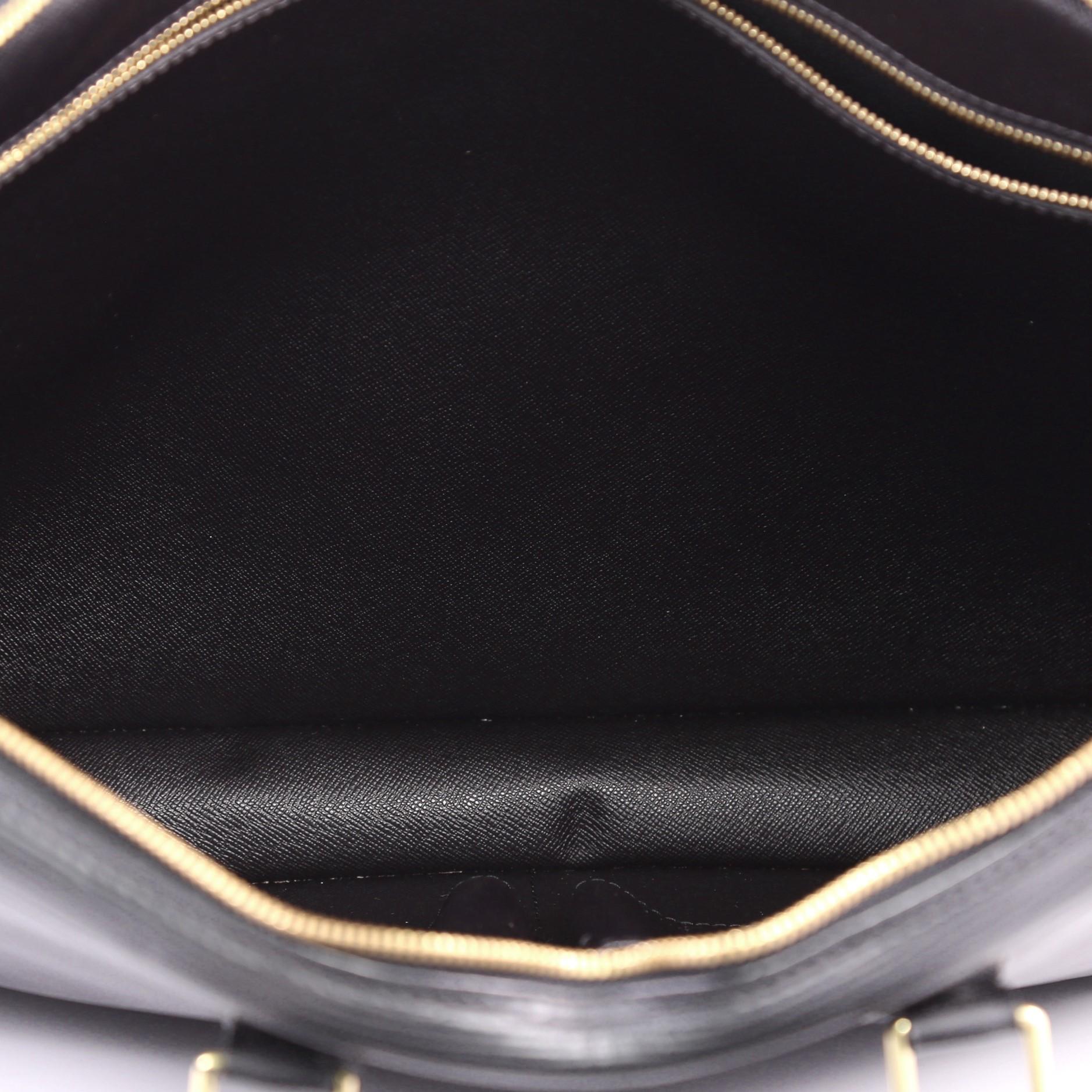 Louis Vuitton Porte-Documents Voyage Briefcase Epi Leather 1