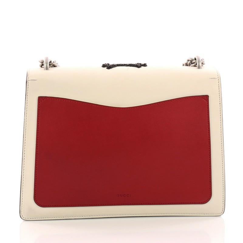 Gucci Dionysus Handbag Embellished Leather Medium In Good Condition In NY, NY