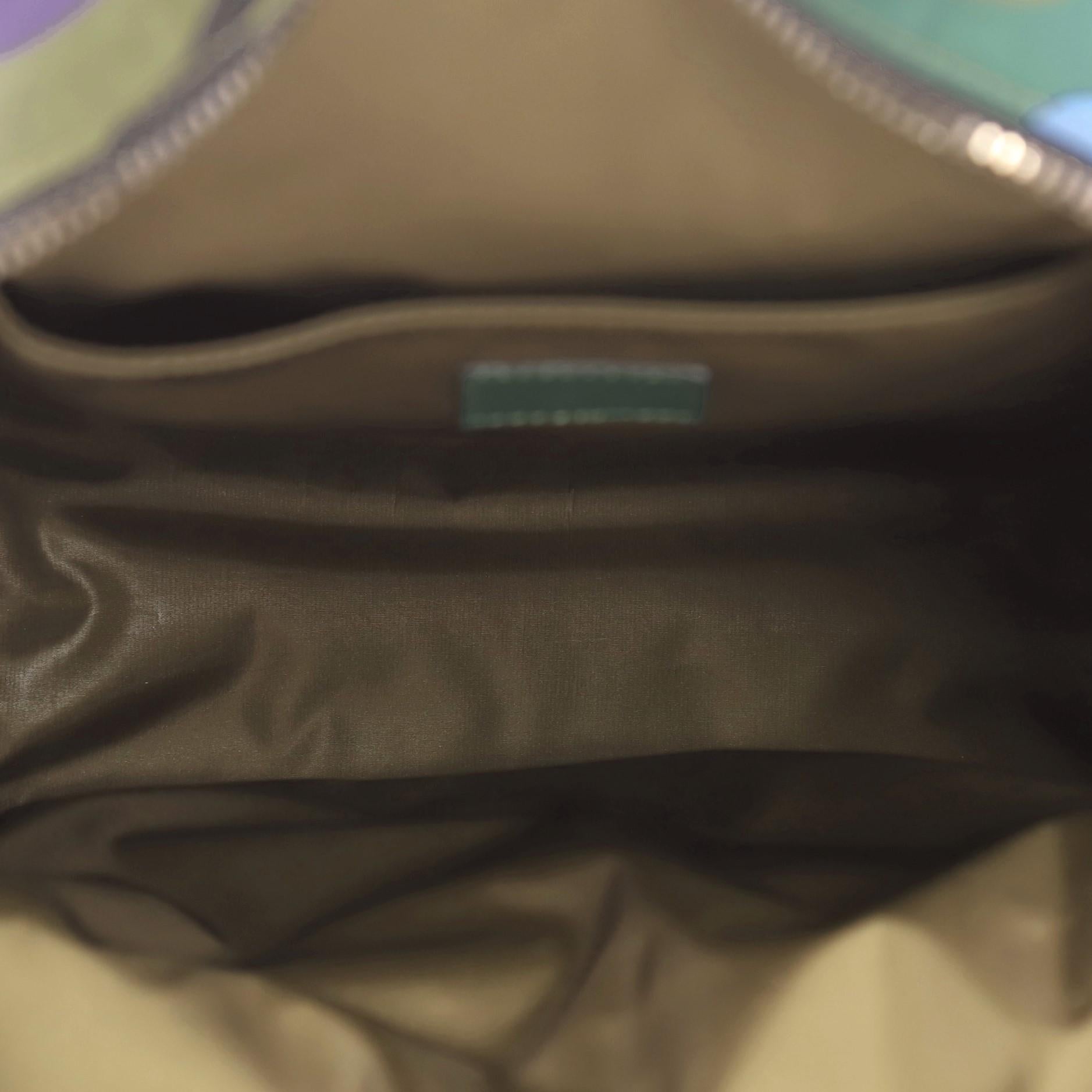 Valentino Camouflage Backpack Nylon and Leather Large 1