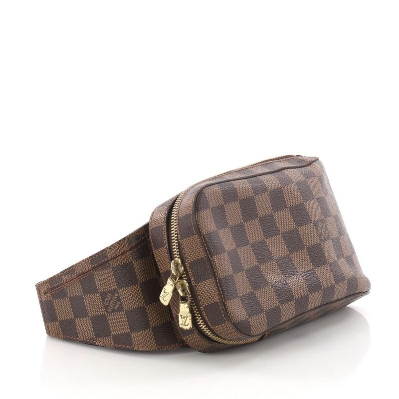 Brown Louis Vuitton Geronimos Waist Bag Damier