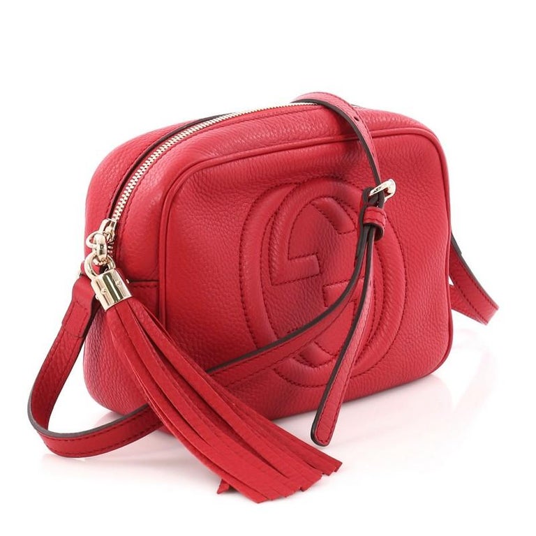 Gucci Soho Disco Crossbody Bag Leather Small at 1stdibs