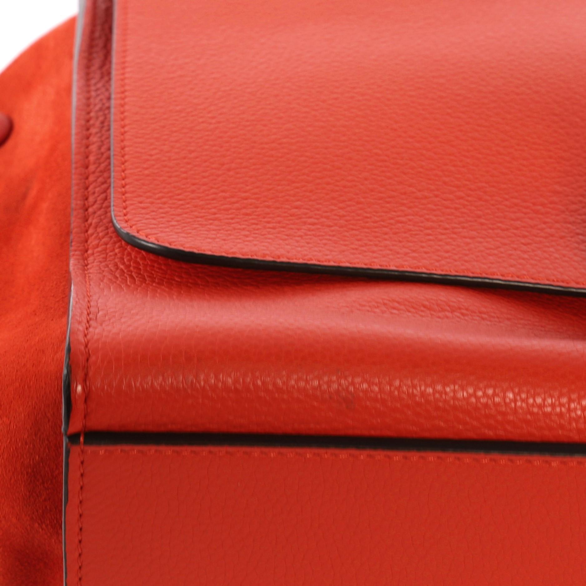  Celine Trapeze Handbag Leather Medium 2