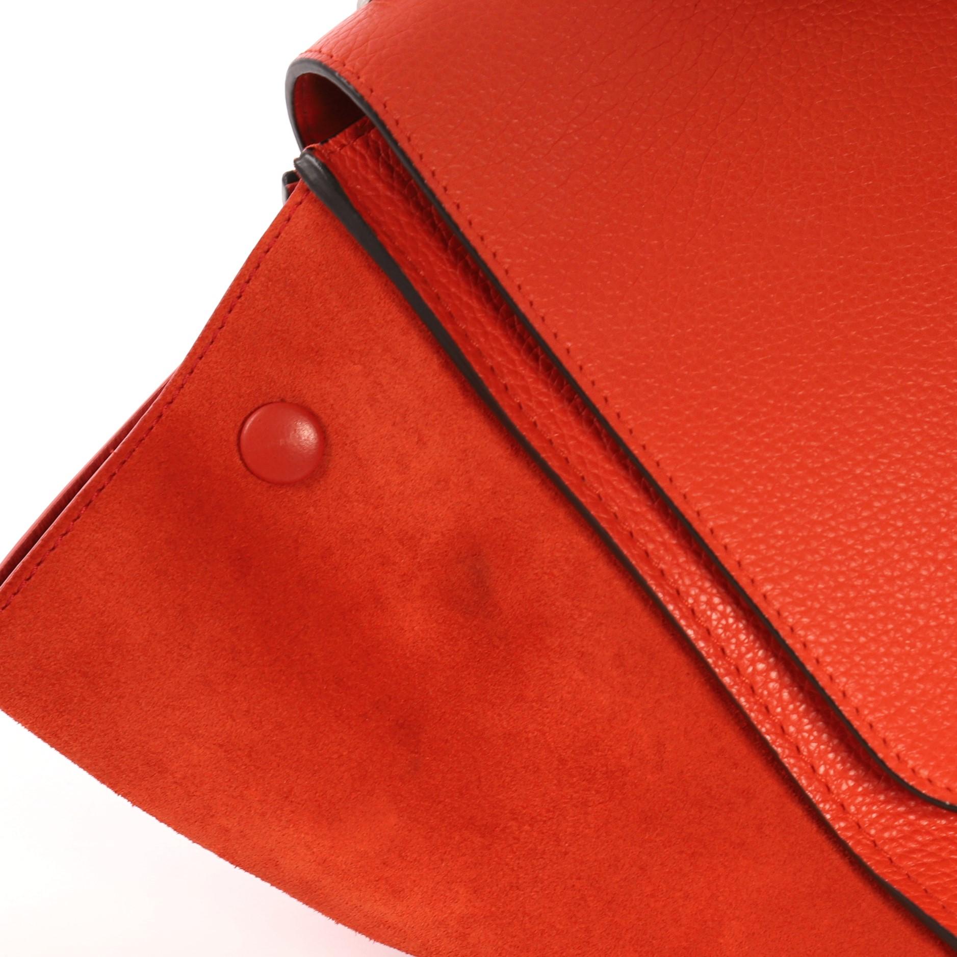 Celine Trapeze Handbag Leather Medium 3