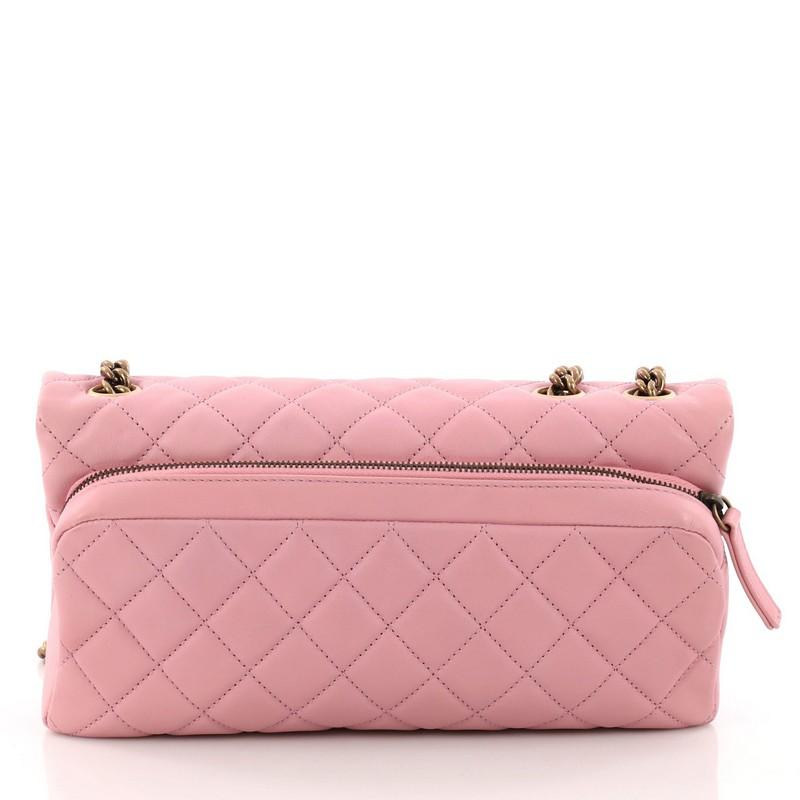 chanel crown flap bag