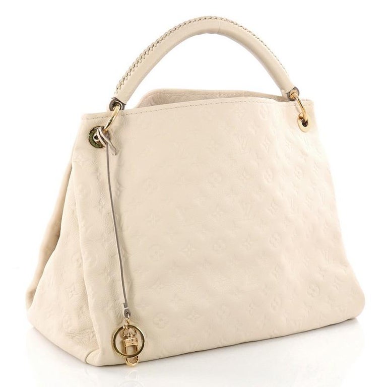 Louis Vuitton Artsy Handbag Monogram Empreinte Leather Mm For White Louis Vuitton Artsy Handbag Monogram Empreinte Leather Mm For
