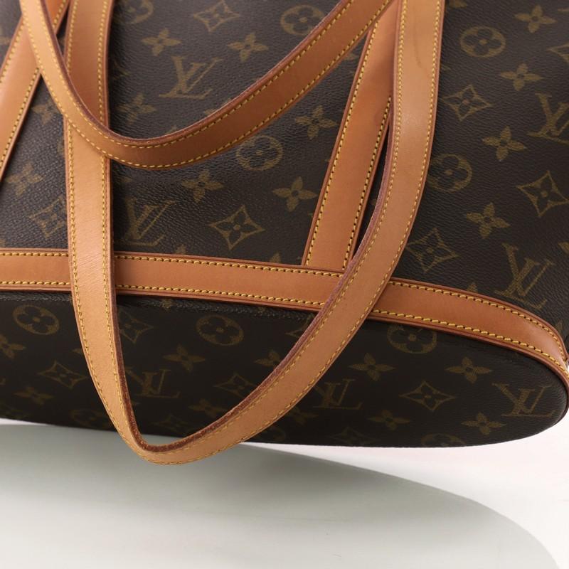 Louis Vuitton Babylone Handbag Monogram Canvas 2