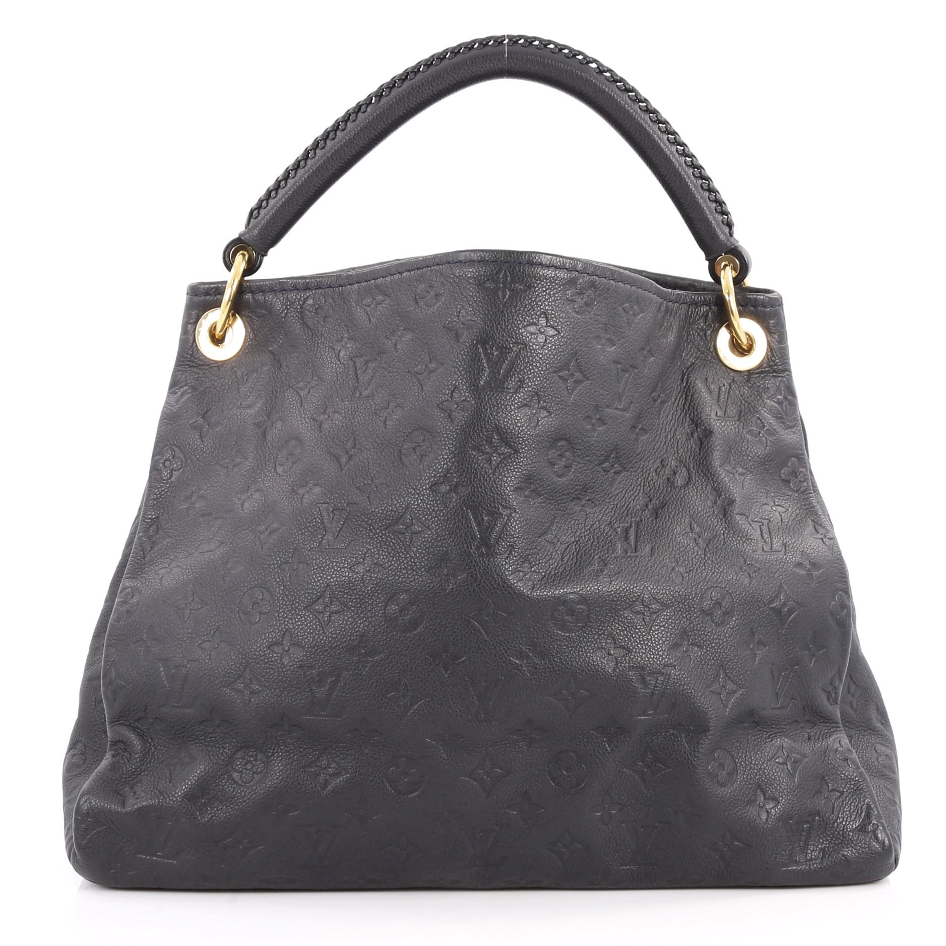  Louis Vuitton Artsy Handbag Monogram Empreinte Leather MM In Good Condition In NY, NY
