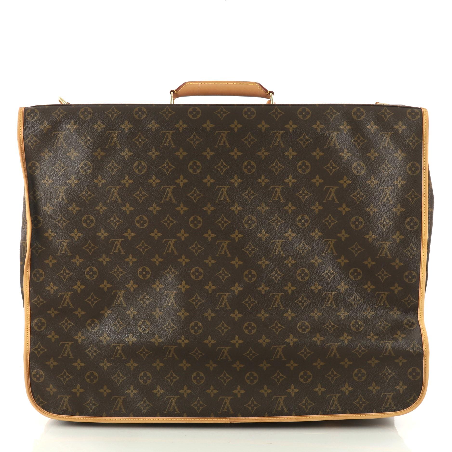 Louis Vuitton Garment Carrier Bag Monogram Canvas Five Hanger In Good Condition In NY, NY