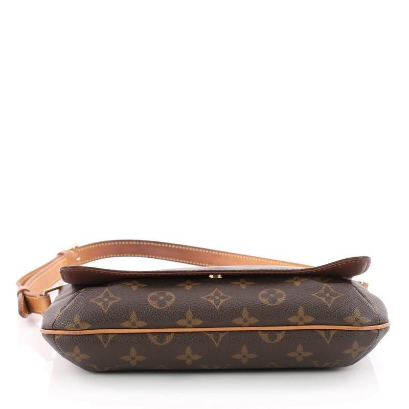 Women's or Men's Louis Vuitton Musette Tango Handbag Monogram Canvas