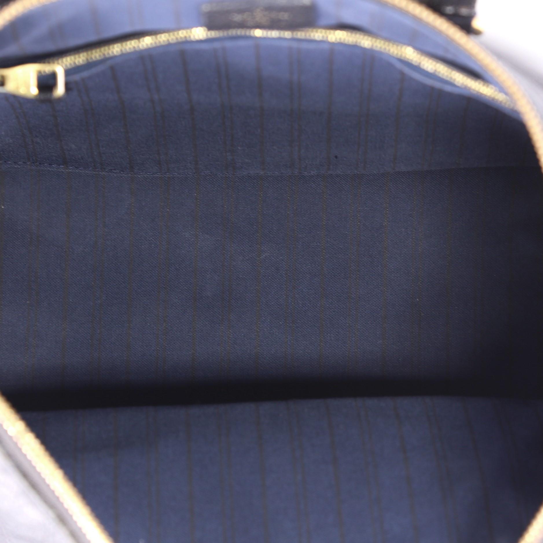Louis Vuitton Lumineuse Handbag Monogram Empreinte Leather PM  1