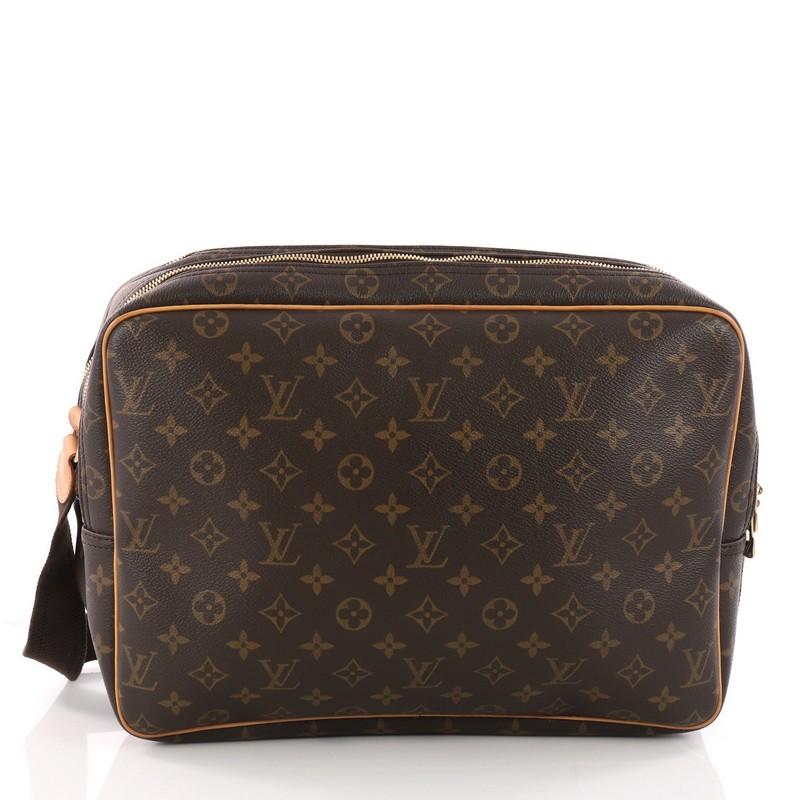 Louis Vuitton Reporter Bag Monogram Canvas GM In Good Condition In NY, NY