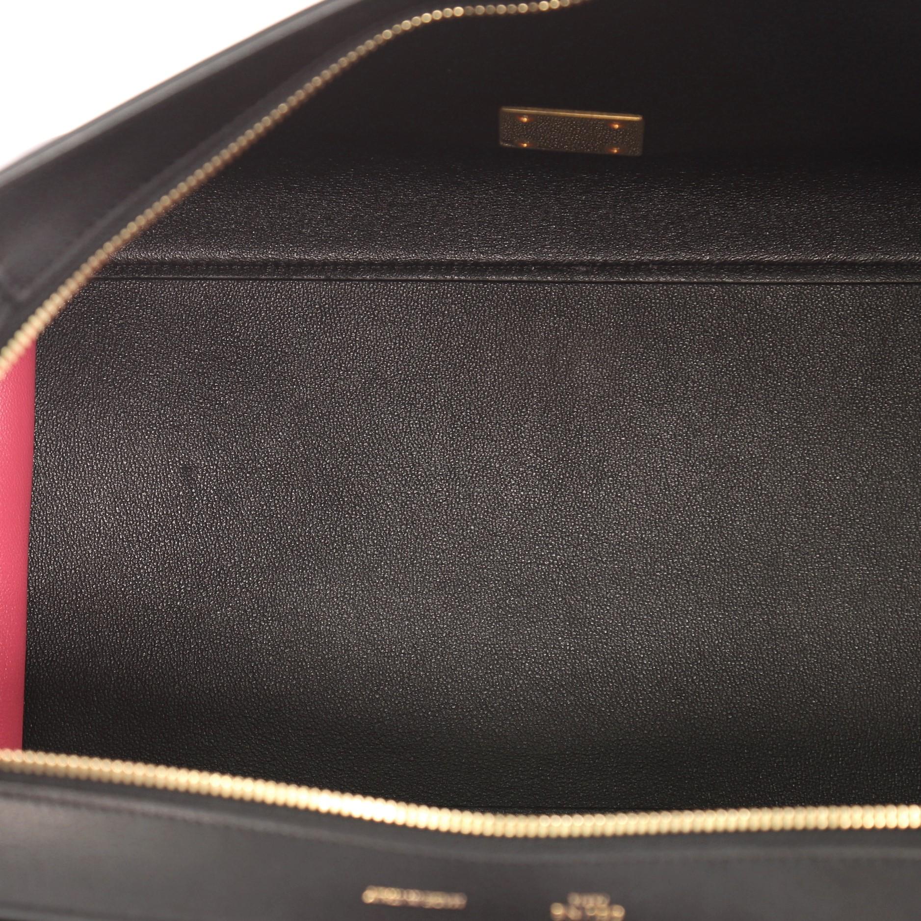 Celine Tricolor Trapeze Handbag Leather Medium 1