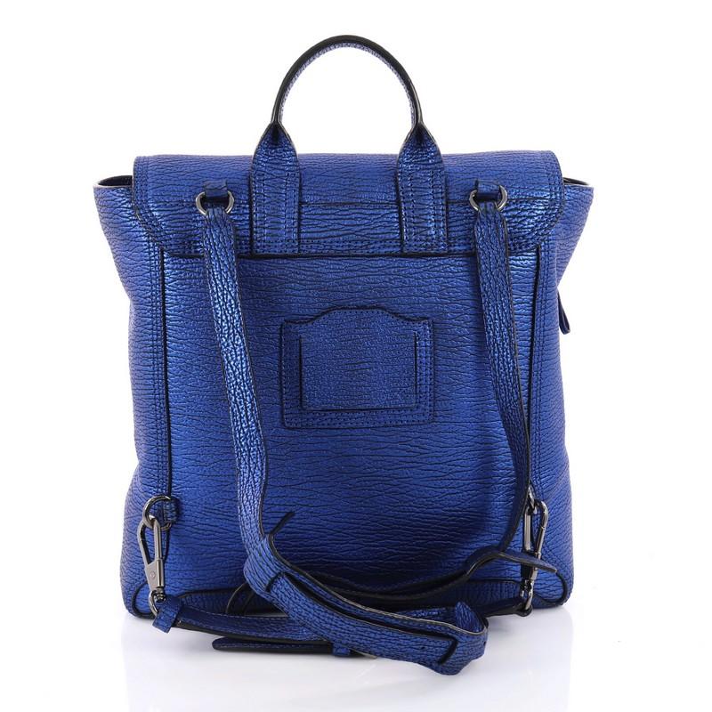 Blue 3.1 Phillip Lim Pashli Backpack Leather